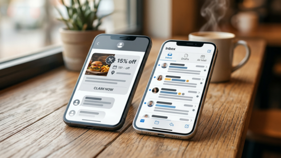 Why SMS Open Rates Beat Email Marketing for Restaurants (And What to Do About It)