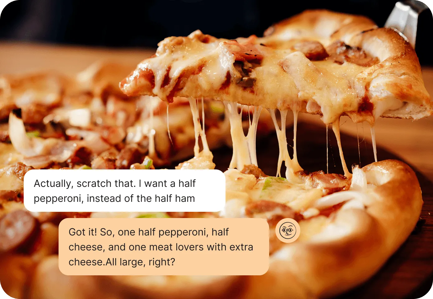 Take Every Order for Pizza Restaurants_Tunvo AI