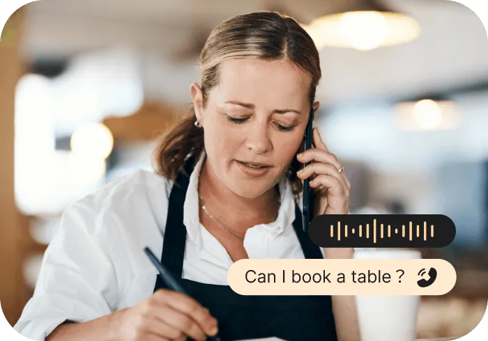 Handle Reservations_Tunvo AI Voice for Restaurants